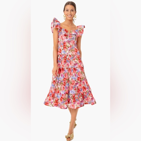 Tuckernuck Dresses & Skirts - Tuckernuck Exclusive* Beulah Women's Rita Floral Midi Dress -  Size S